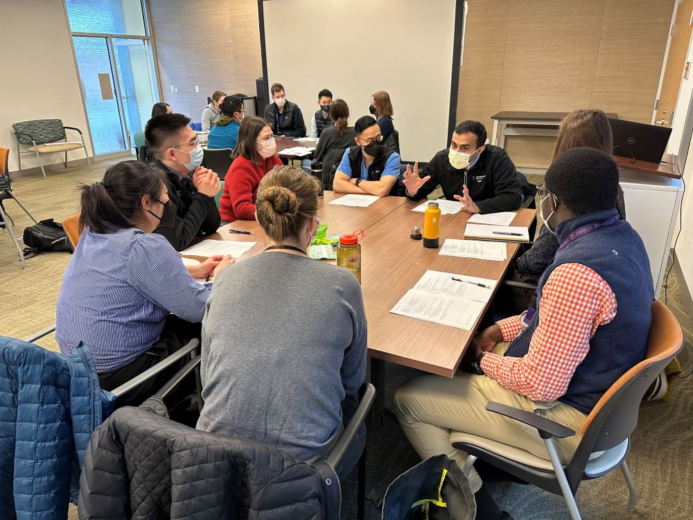 Fellows in training conference