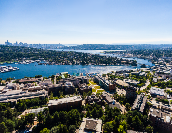 View of lake from UW Medicine