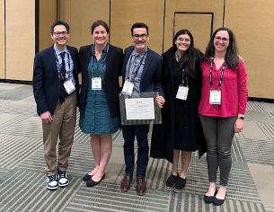 Group of 5 physician-scientists after an award